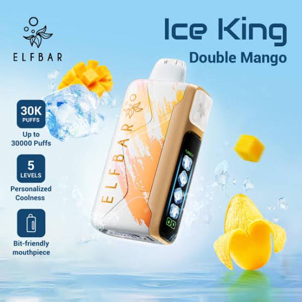 ELFBAR ICE KING 30K   Double Mango