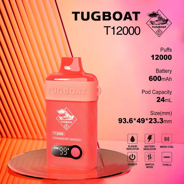 TUGBOAT T12000 12000puffs