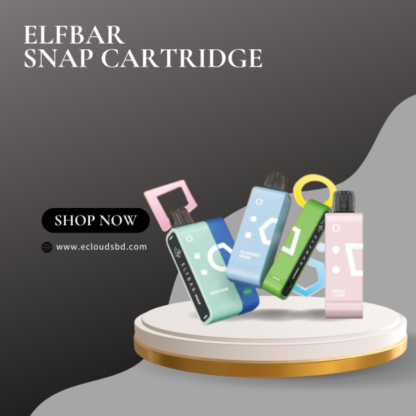 ELFBAR SNAP PREFILLED CARTRIDGE'S Price in BD - E-Clouds