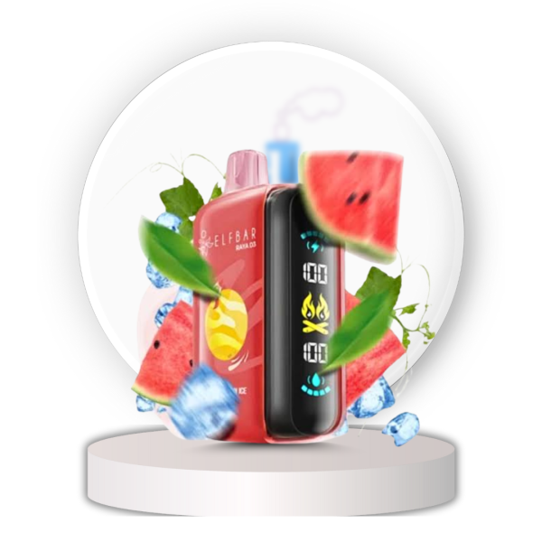 ELF BAR RAYA D3 25000puffs- Watermelon Ice Price in BD