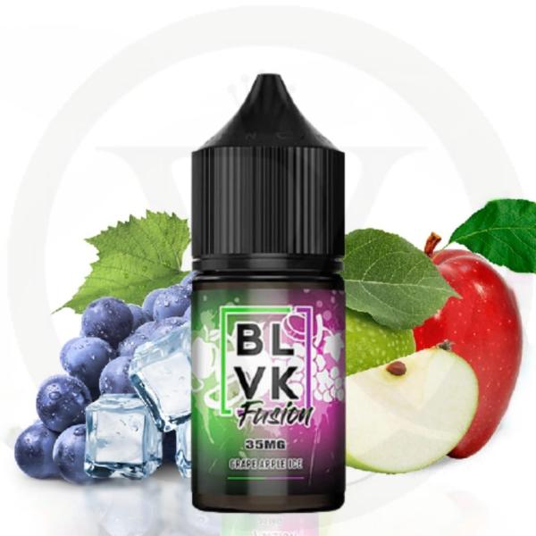 GRAPE APPLE ICE â€“ BLVK FUSION SALTS â€“ 30ML