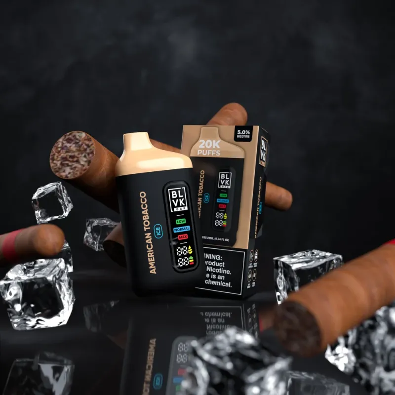 BLVK Bar 20K – American Tobacco Ice