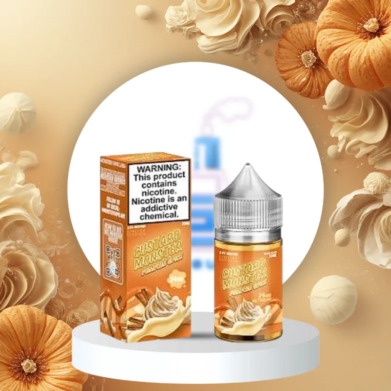 Custard Monster Salt 30ml - Pumpkin Spice Price in BD - E-Clouds