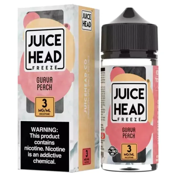 JUICE HEAD ZTN FREEZE -  GUAVA PEACH 100ML