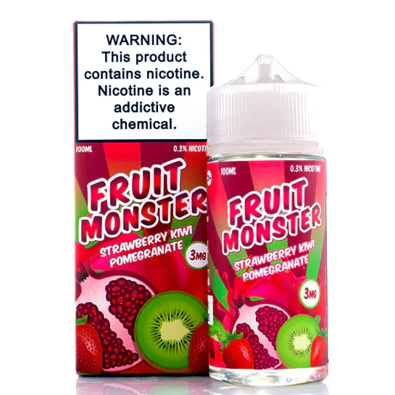 Strawberry Kiwi Pomegranate - Fruit Monster E-Juice (100 ml)
