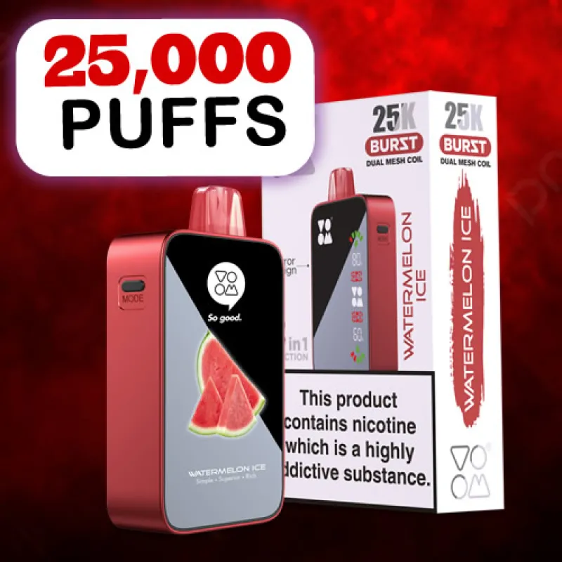 Voom Burst 25000 Puffs Disposable Vape 