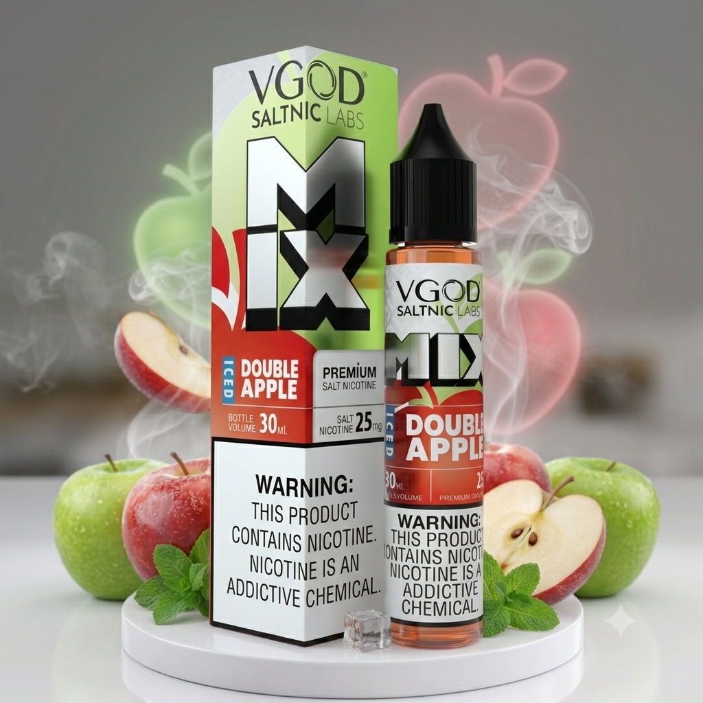 VGOD MIX Iced Double Apple SaltNic E-Liquid