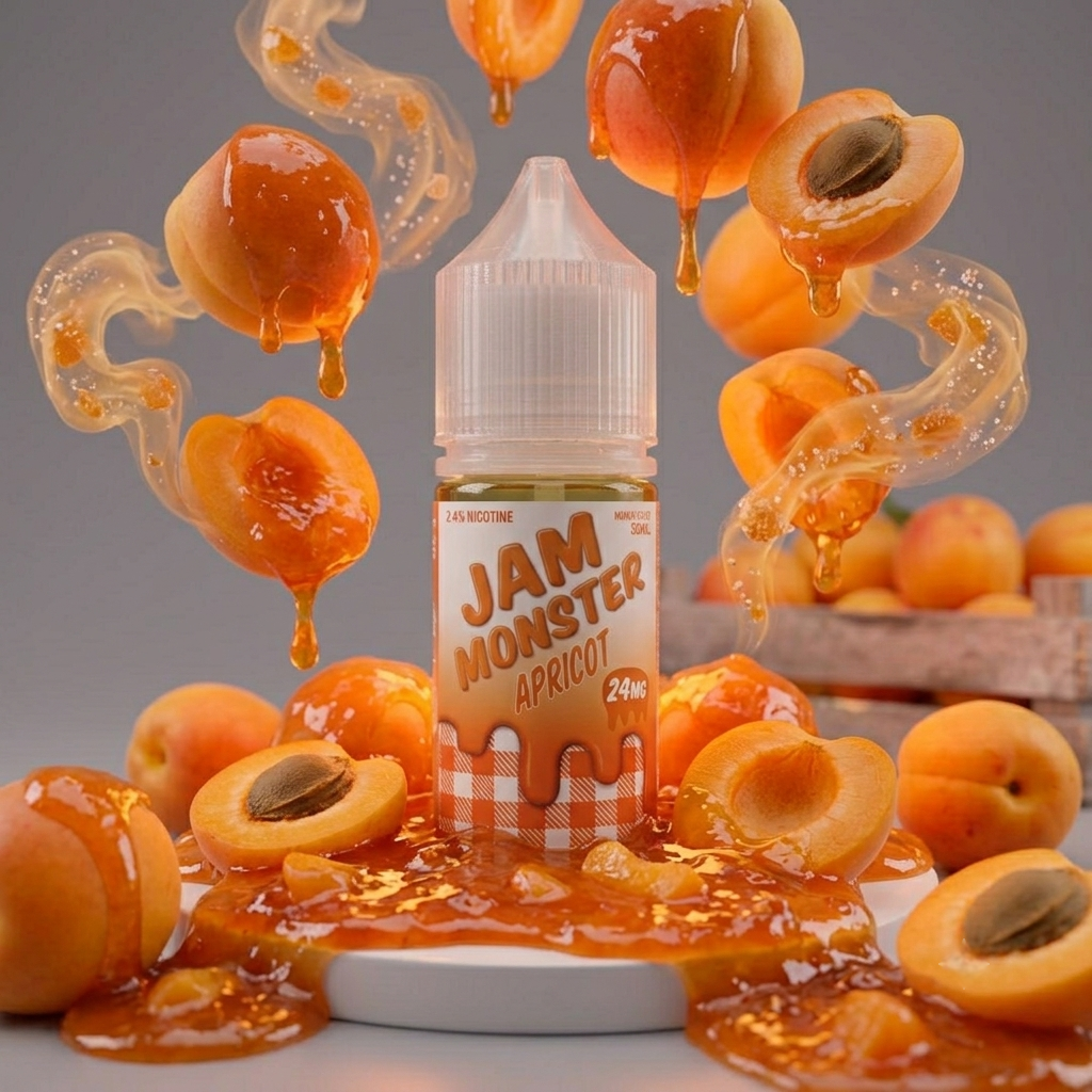 Jam Monster salt 30ml - Apricot 