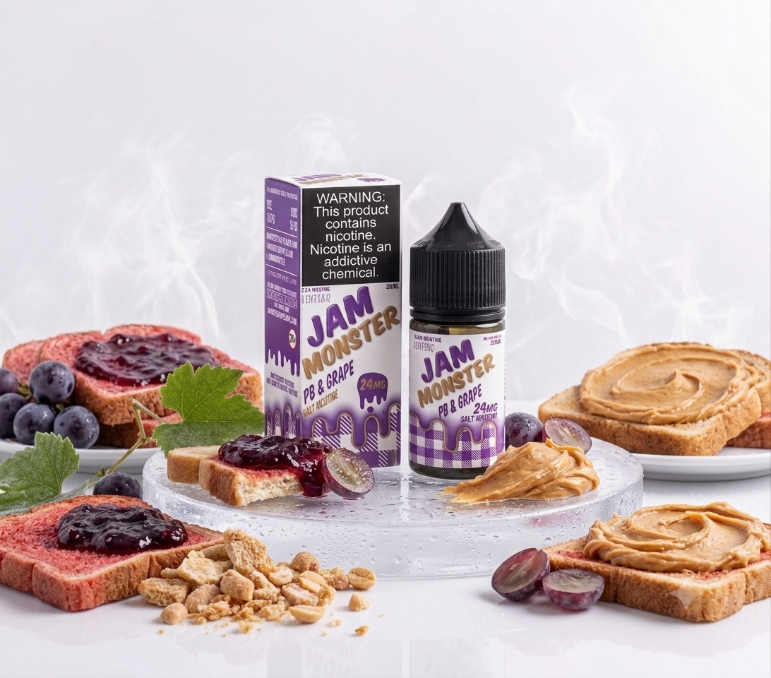 Jam Monster Salt PB & Grape 30ml