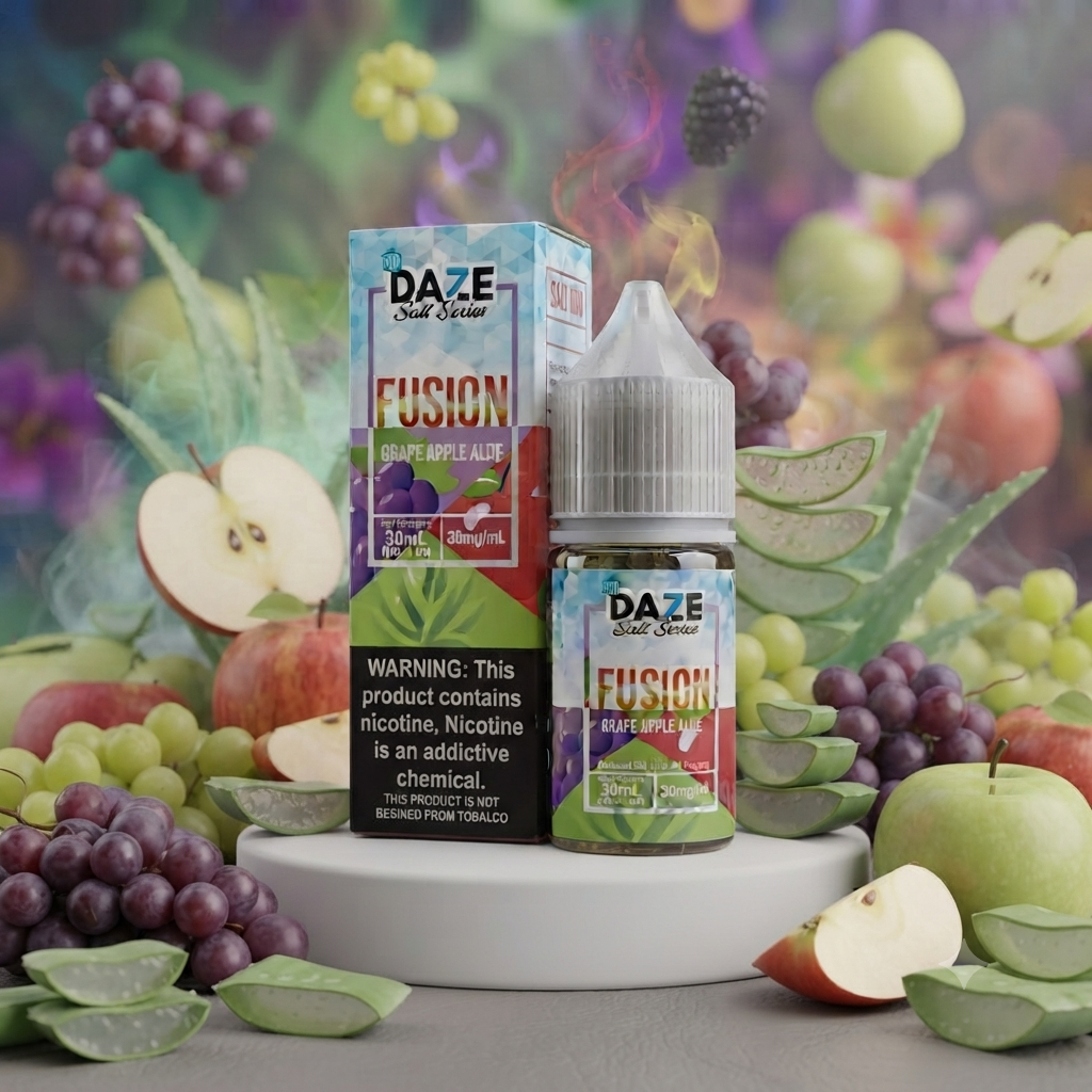 Grape Apple Aloe Salt 30ML By Daze Fusion