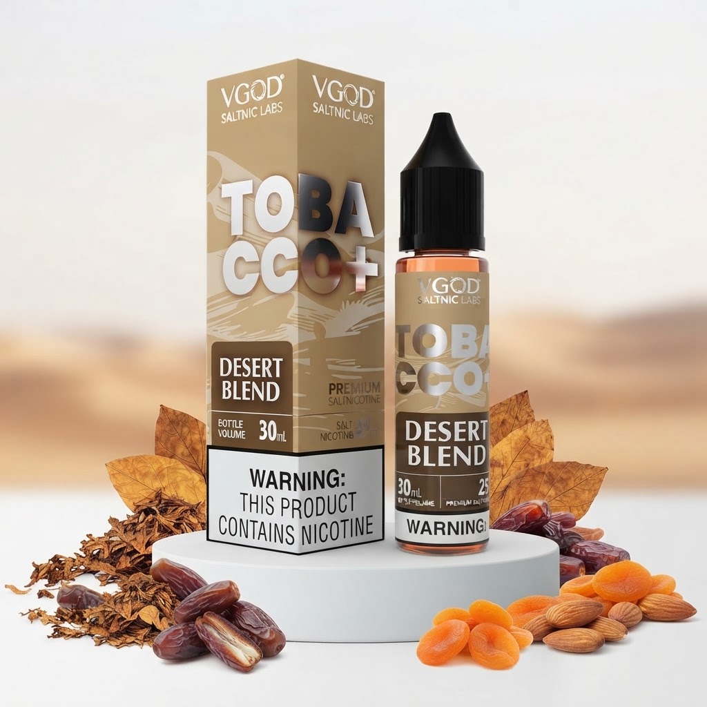 VGOD Tobacco Plus Desert Blend SaltNic E-Liquid