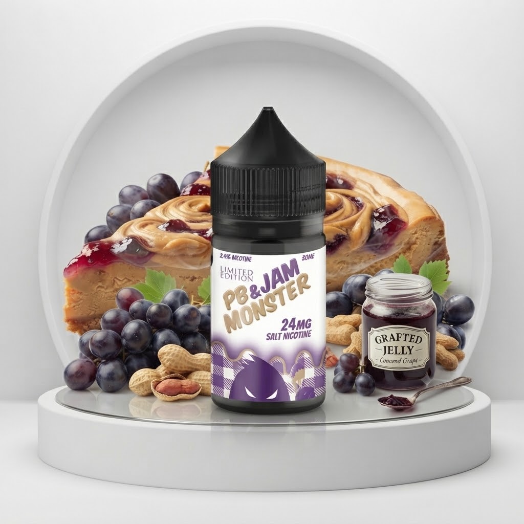 PB & JAM VAPE JUICE BY JAM MONSTER 30ML