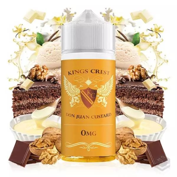 Kings Crest Don Juan Custard 120ml